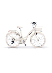 MBM Cityrad »Citybike New Primavera 26 Zoll« in beige, Größe 26 Zoll (66,04 cm) hinten: 26 Zoll (66,04 cm)