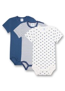 Sanetta Mädchen Body »Strampler 3er Pack« in blau, Größe N-Gr