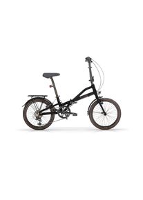 MBM Faltrad »Klapprad METRO 20 Zoll in schwarz, Größe 20 Zoll (50,80 cm) hinten: 20 Zoll (50,80 cm)