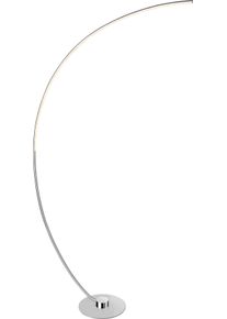 Sompex LED Stehlampe »Curve« LED-Board Warmweiß in silberfarben, Größe Ø 20 cm Höhe: 120 cm