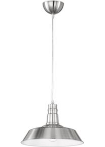 REALITY LEUCHTEN Pendelleuchte »WILL« E27 Hängeleuchte, Hängelampe in grau