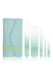AILORIA Damen Glasnagelfeile »Glas-Nagelfeilenset CONTOUR LUXE« in grün
