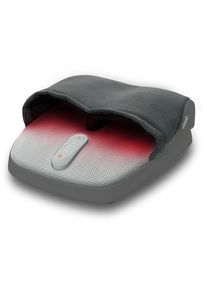 Medisana Fußmassagegerät »FM 885« Shiatsu- und Kompressionsmassage, 3 Intensitätsstufen, Rotlicht, Wärme in grau
