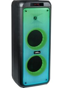 Big Ben Interactive Bigben Party-Lautsprecher »PARTY Box XL AU387223« (Bluetooth 360°-Sound Beleuchtungseffekte LED Licht (WRGB) Lautstärkeregelung Mikrofon...
