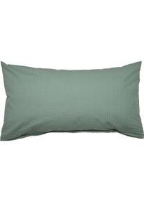 Janine Kissenbezug »PIANO 0125 31 80x80« mit Reißverschluss in grün, Größe B/L: 40 cm x 80 cm