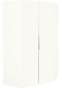 wimex Eckkleiderschrank »Level by fresh to go« in weiß, Größe B/H/T: 216 cm
