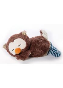 Nici Kuscheltier »The Owlsons, Eule Oscar, 35 cm« liegend in braun