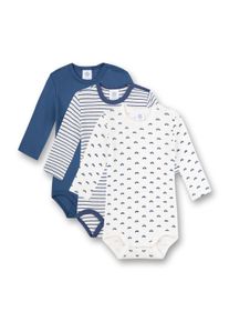 Sanetta Mädchen Body »Strampler 3er Pack« in blau, Größe N-Gr