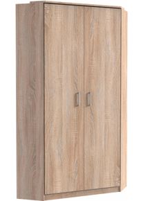 wimex Eckkleiderschrank »Click« ohne Spiegel in braun