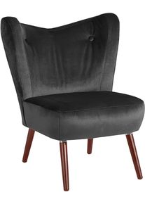 Max Winzer Cocktailsessel »Stella in grau, Größe B/H/T: 72 cm x 84 cm x 83 cm