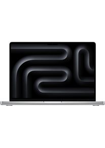 Apple Notebook »MacBook Pro 14''« 35,97 cm / 14,2 ′′ M3 Pro 14-Core GPU 512 GB SSD in silberfarben