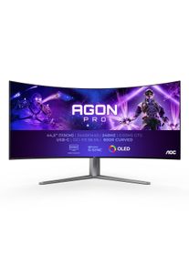 AOC Curved-Gaming-OLED-Monitor »AG456UCZD« 113 cm/45 ′′ 3440 x 1440 px WQHD 0,03 Reaktionszeit 240 Hz drehbar in schwarz