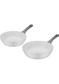 GSW Pfannen-Set »Fiona« Aluminium Set in weiß, Größe Ø 28 cm