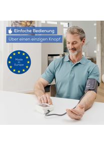 Beurer Oberarm-Blutdruckmessgerät »BM 38, Medizinprodukt« einfache Blutdruckmessung per Knopfdruck