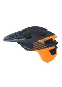 Cratoni Fahrradhelm »MTB FahrradhelmAllSet Pro Jr. schwarz/orange matt« in schwarz