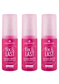 Essence Damen Fixierspray »fix & LAST instant MATTE MAKE-UP FIXING SPRAY« Neuer Sprühkopf für gleichmäßige Anwendung und mattes Finish! in beige