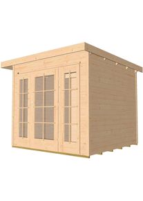 Weka Gartenhaus »Panorama 172 Gr.1, 21 mm« in beige
