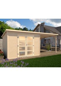 Weka Gartenhaus »WekaLine 1« in beige