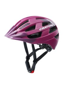 Cratoni Fahrradhelm »City - Fahrradhelm Velo-X lila matt« in lila