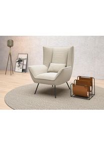 Inosign Sessel »Kilrea Relaxsessel in beige, Größe B/H/T: 90 cm x 112 cm x 94 cm