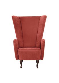 Max Winzer Ohrensessel »Anastasia Designsessel in orange, Größe B/H/T: 90 cm x 123 cm x 92 cm