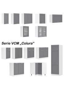 Vcm Hängeschrank »Küchenschrank B. 40 cm Hängeschrank Küche Colura« in schwarz-weiß