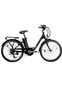 Zündapp Zündapp »Z500« 6 Gang Shimano Tourney Schaltwerk Kettenschaltung Heckmotor 250 W Pedelec in schwarz, Größe 26 Zoll (66,04 cm)