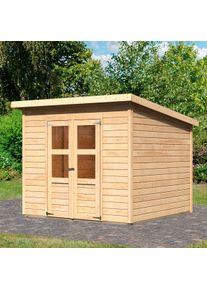 Karibu Gartenhaus »Merseburg 6« in beige