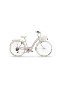 MBM Cityrad »Citybike New Primavera 26 Zoll« in rosa, Größe 26 Zoll (66,04 cm) hinten: 26 Zoll (66,04 cm)