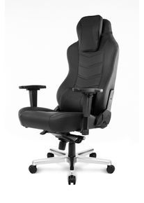 AKRacing Gaming-Stuhl »Office Onyx Deluxe« () ergonomisch, höhenverstellbar Schreibtischstuhl in schwarz