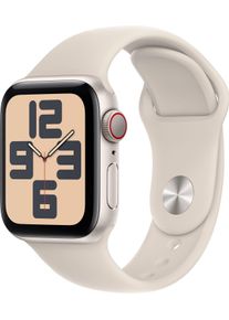 Apple Smartwatch »Watch SE Aluminium« (4 cm / 1,57) Watch OS 10 in beige, Größe M/L