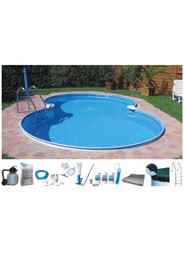 My Pool Bwt Achtformpool »SYDNEY 3« in verschiedenen Größen erhältlich in weiß, Größe Ø/B/H/L: Breite 320 cm x Höhe 120 cm x Länge 525 cm