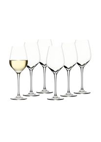 Stölzle Weißweinglas »Weißweinkelche Exqusit (Royal) 350 ml 6er Set transparent« in farblos