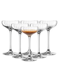 Leonardo Likörglas »Likörschalen Poesia 90 ml 6er Set transparent« in farblos