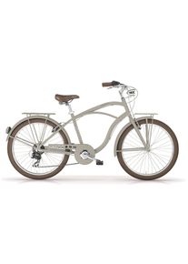 MBM Cityrad »Cruiser New Maui Man 26 Zoll Sand« in beige, Größe 26 Zoll (66,04 cm) hinten: 26 Zoll (66,04 cm)