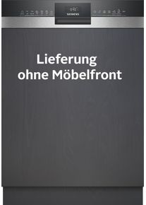 Siemens teilintegrierbarer Geschirrsp&uuml;ler iQ300 &raquo;SN53ES02AE&laquo; 13 Ma&szlig;gedecke in silberfarben
