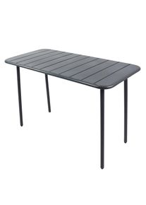 Vcm Gartentisch »Metall Bistrotisch Gartentisch Balkontisch Sumila« in schwarz