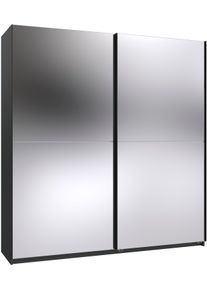 wimex Kleiderschrank »Mugano in schwarz, Größe B/H/T: 180 cm x 198 cm x 65 cm