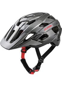 Alpina Sports	 Alpina Sports Fahrradhelm »Enduro/MTB-Helm Anzana« in silberfarben