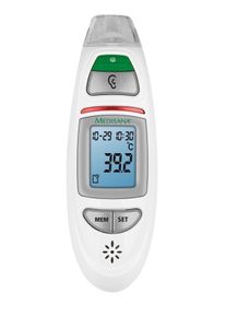Medisana Infrarot-Fieberthermometer »TM 750« misst Stirn, Ohr und Umgebungstemperatur, Flüssigkeiten, Oberflächen in grün
