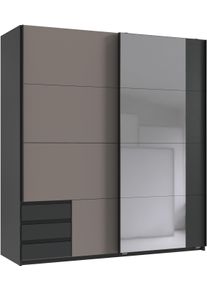 wimex Schwebetürenschrank »Emden moderner Kleiderschrank mit Spiegel und Schubladen BESTSELLER« Schlafzimmer Schrank Garderobenschrank mit...