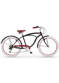 MBM Cruiser »Cruiser honolulu man 26 Zoll Schwarz« in schwarz, Größe 26 Zoll (66,04 cm) hinten: 26 Zoll (66,04 cm)