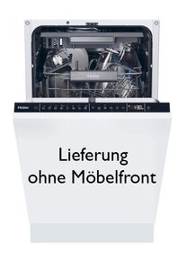 Haier vollintegrierbarer Geschirrspüler I-PRO SHINE SERIE 4 »XI1C3TB2FB« 11 Maßgedecke in silberfarben
