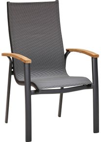 Best Gartensessel »Cavalese« in grau, Größe B/H/T: 64 cm x 102 cm x 68 cm