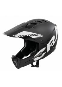 Cratoni Fahrradhelm »Fullface MTB-Helm Shakedown« in schwarz