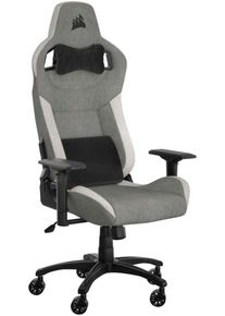 Corsair Gaming-Stuhl »T3 Rush (2023) - Grey and White« () in grau, Größe B/H/T: 80 cm x 30 cm x 60 cm