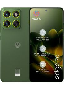 Motorola Smartphone »edge 70« Bronze Green
