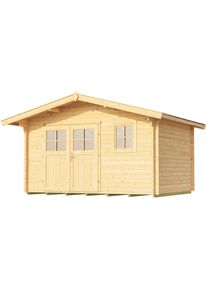 Weka Gartenhaus »111 Gr.3, 28 mm, natur« in beige