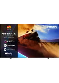 Philips OLED-Fernseher »55OLED760/12« 139 cm/55 ′′ Smart-TV in schwarz, Größe 55 ′′