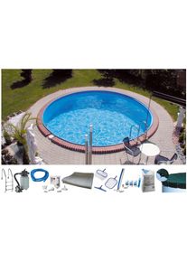 My Pool Bwt Rundpool »PREMIUM« Tiefe 1,35 m in weiß, Größe Ø/B/H/L: 350 cm x Breite x Höhe 135 cm x Länge